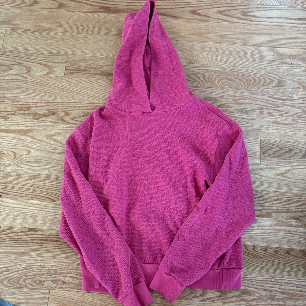 perfectwhitetee Pink Hooded Sweatshirt